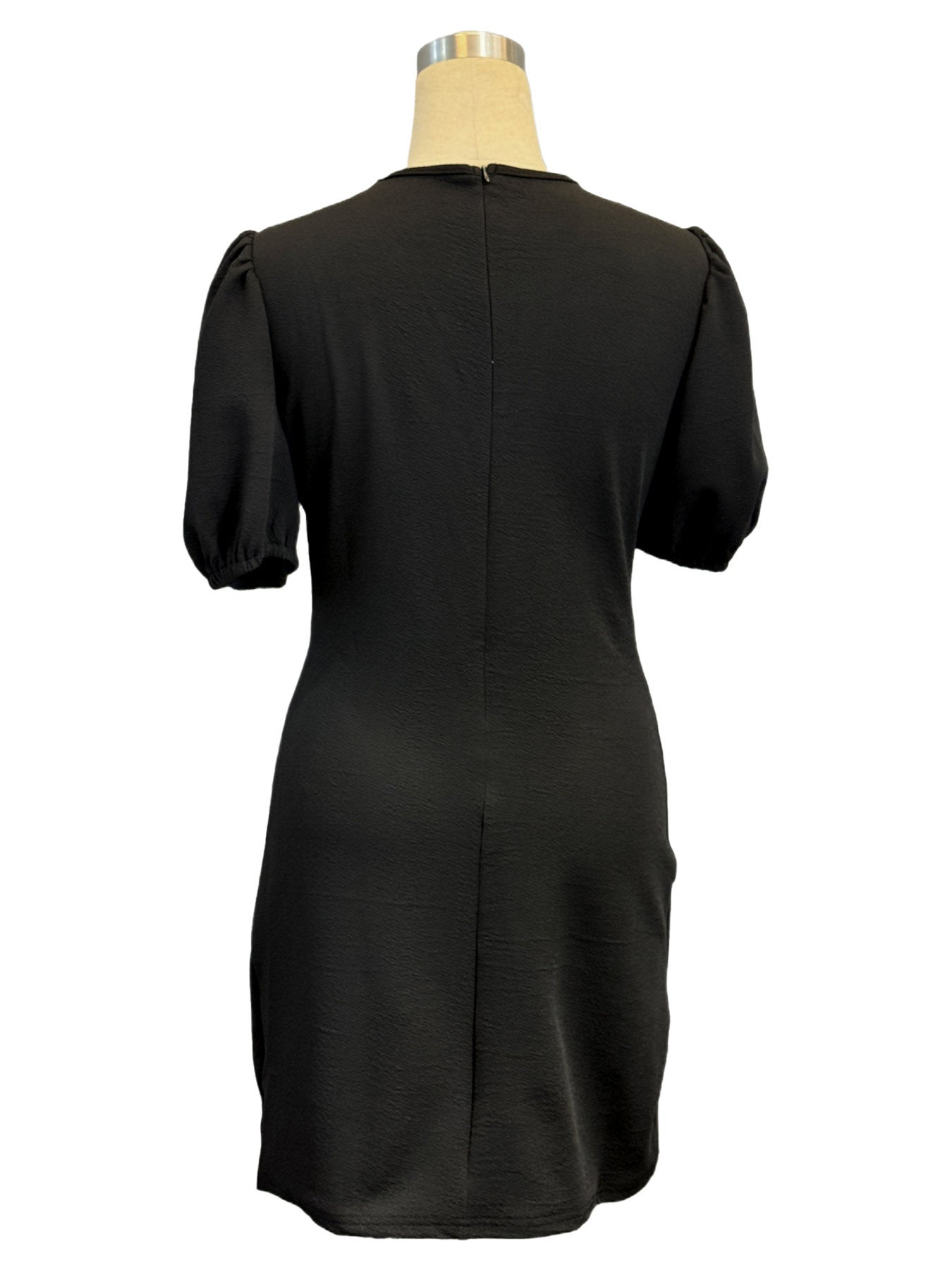Patchwork Diamonds Bowknot Short Dress