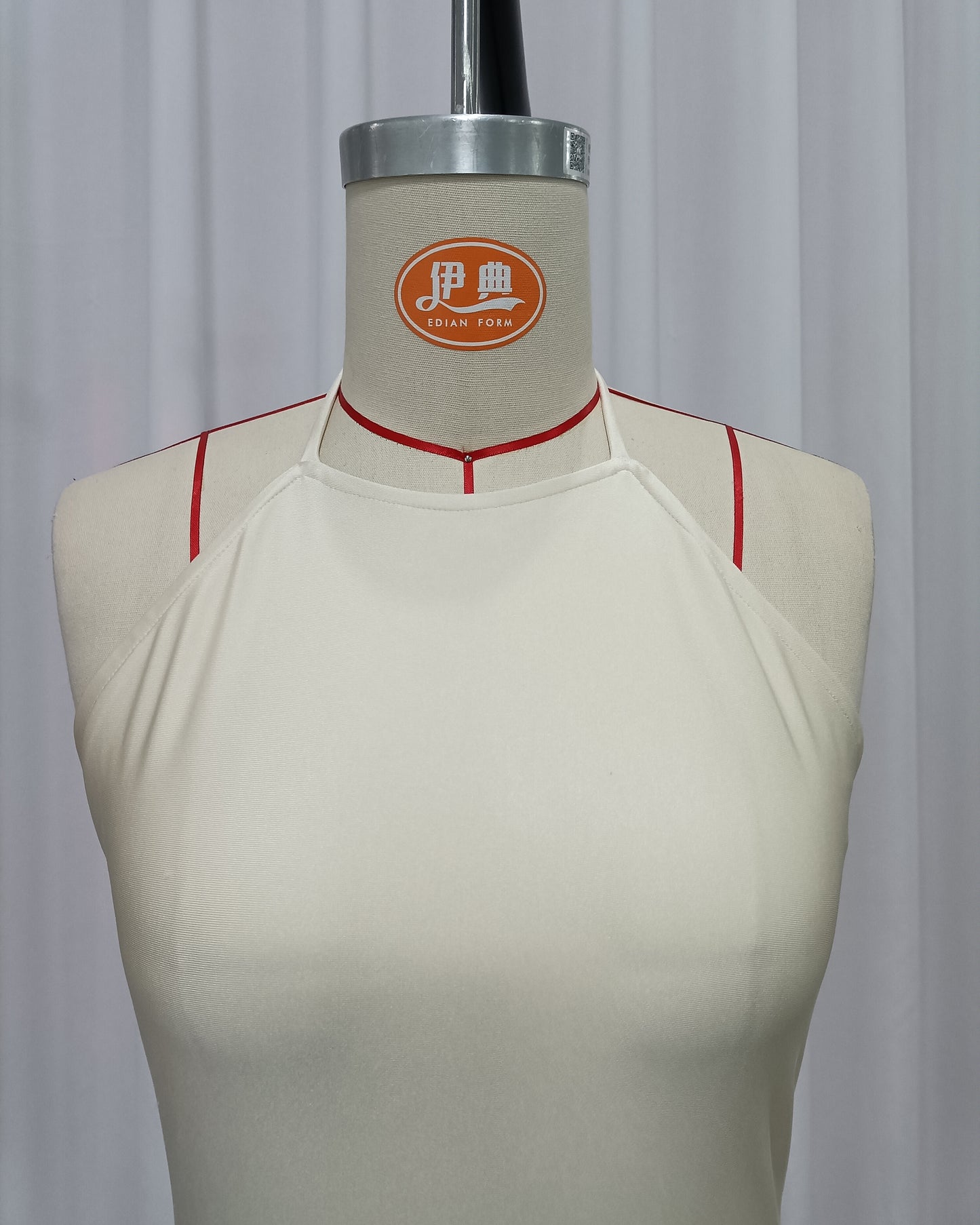 Apricot Halter Neck Tunic Maxi Dress