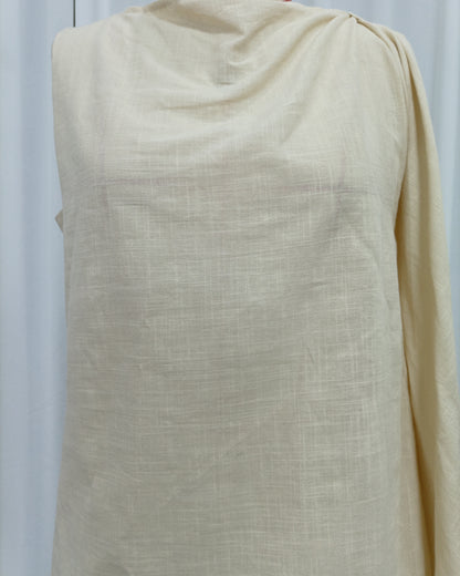 Apricot Linen Asymmetric Sleeveless Blouse