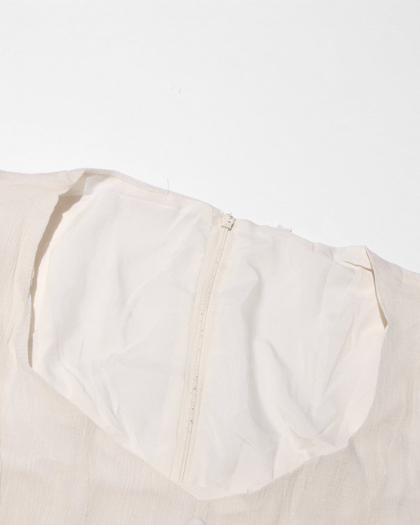 Apricot Ruffle Hem Mini Dress