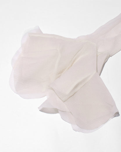 Apricot Ruffle Hem Mini Dress