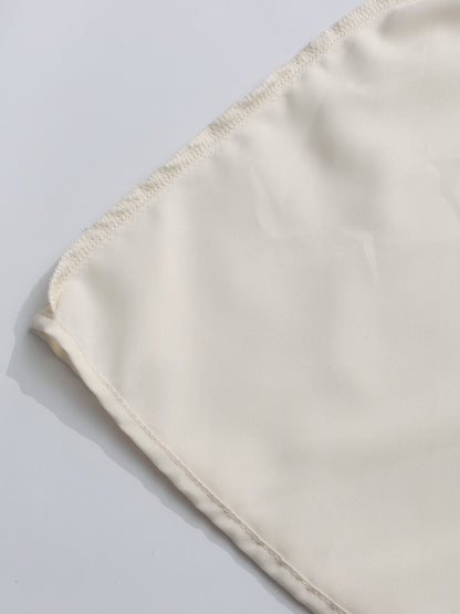 Apricot Strapless Pleated Maxi Dress