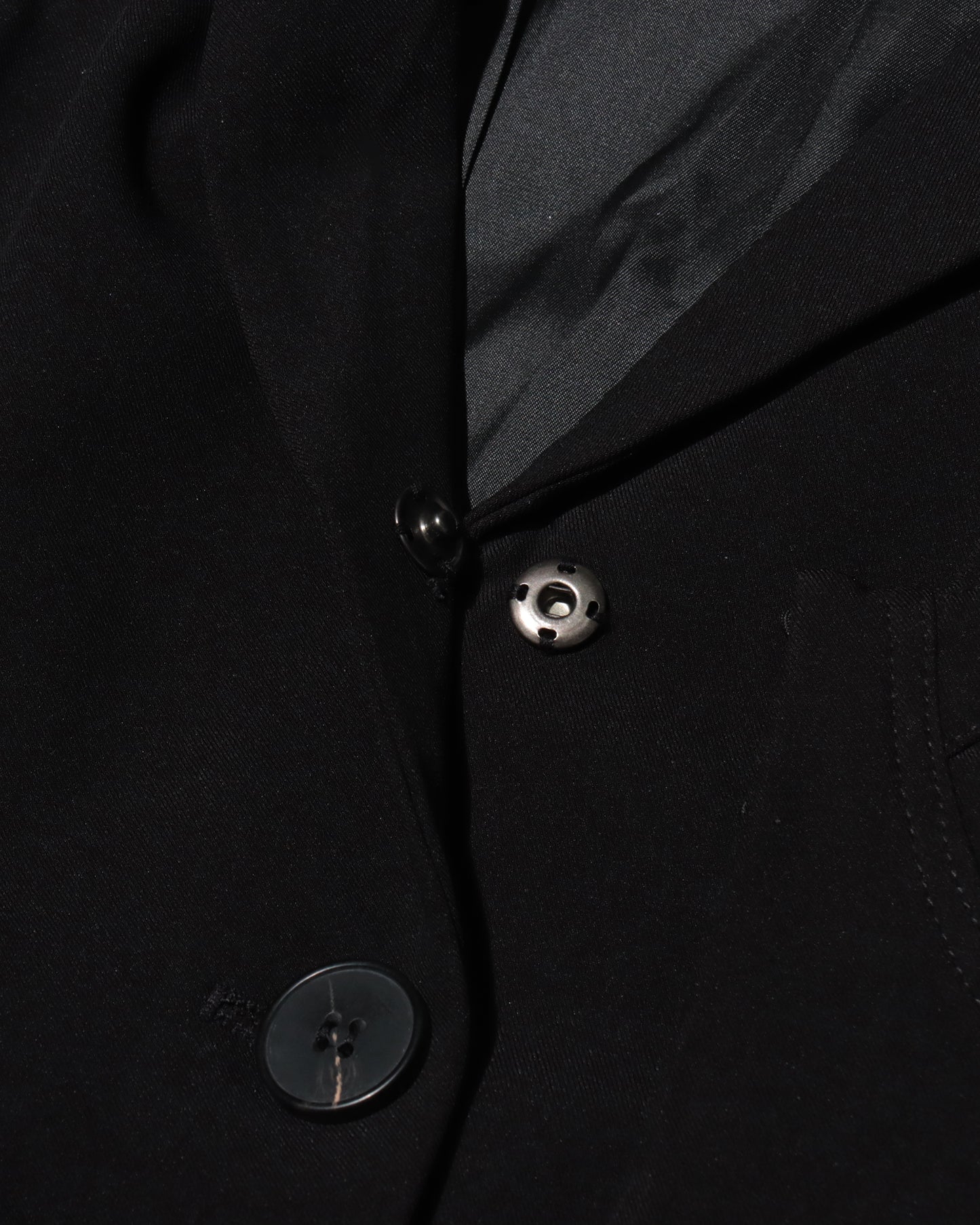 Black Cutout Solid Casual Bustier Blazer