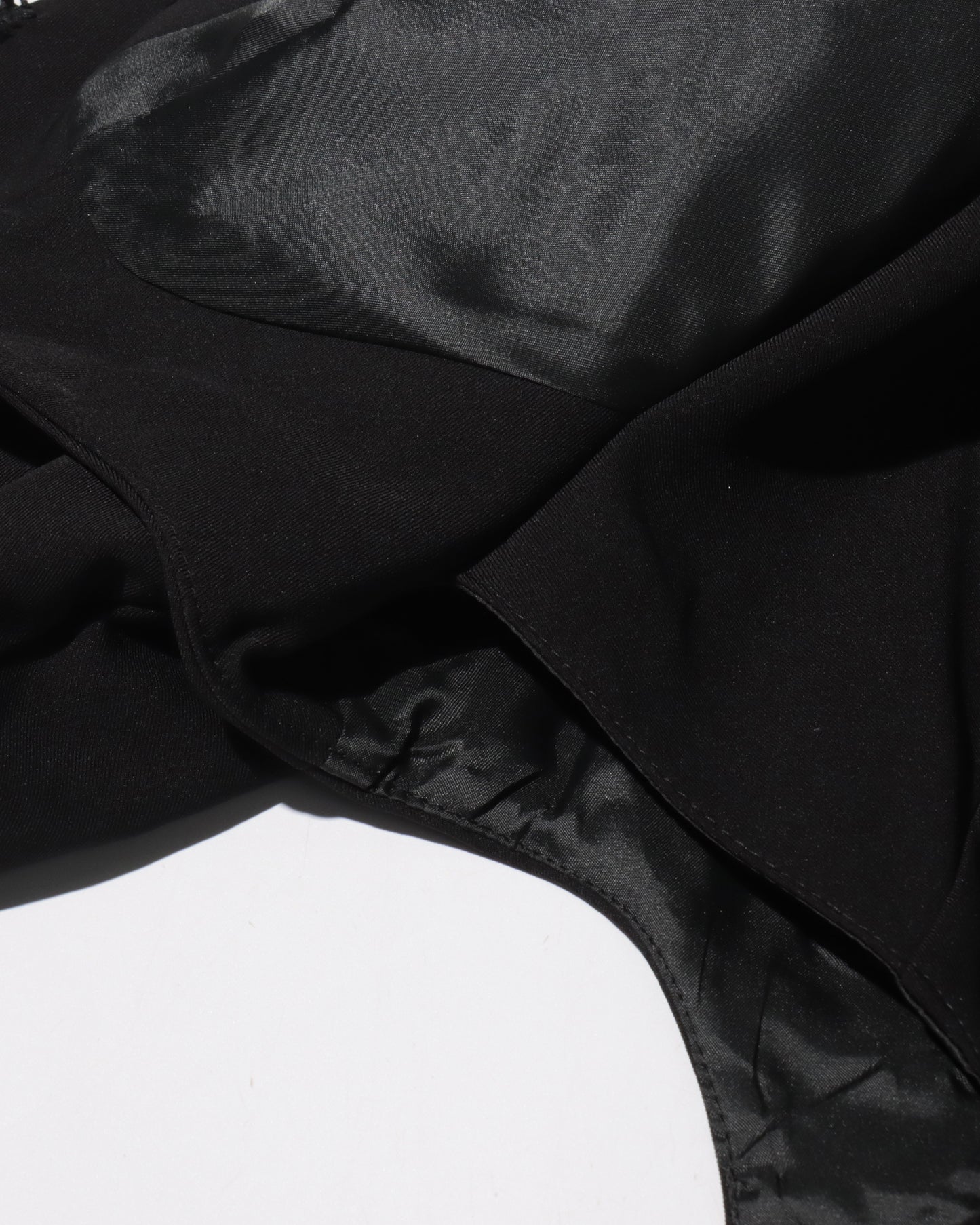 Black Cutout Solid Casual Bustier Blazer