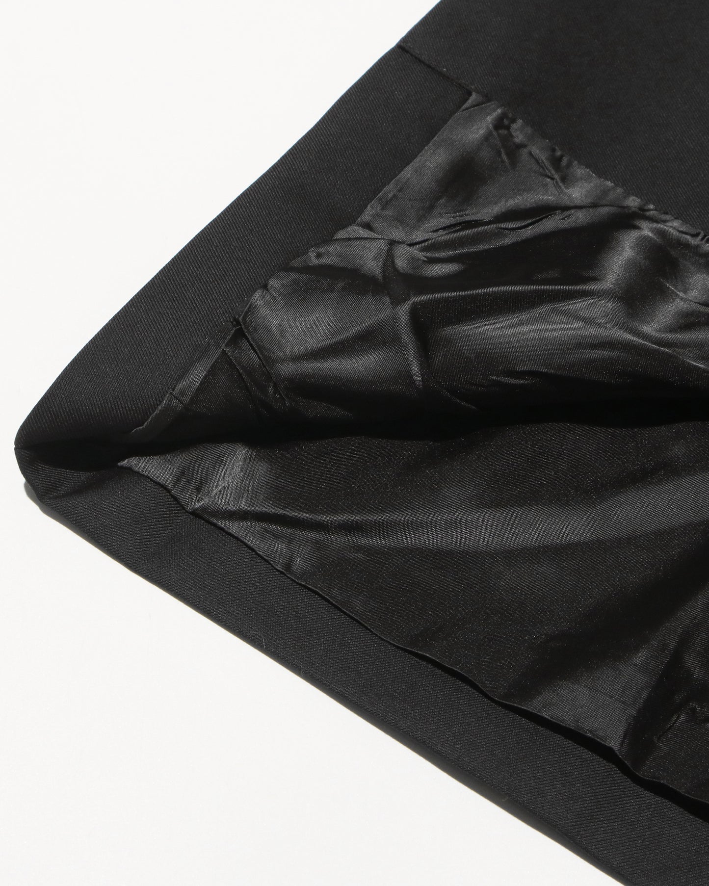 Black Double-Breasted Longline Blazer Coat