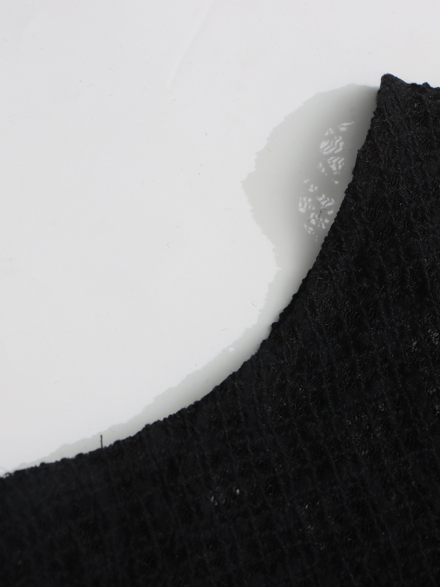 Black Lace Sleeveless Maxi Dress with Mock Neck