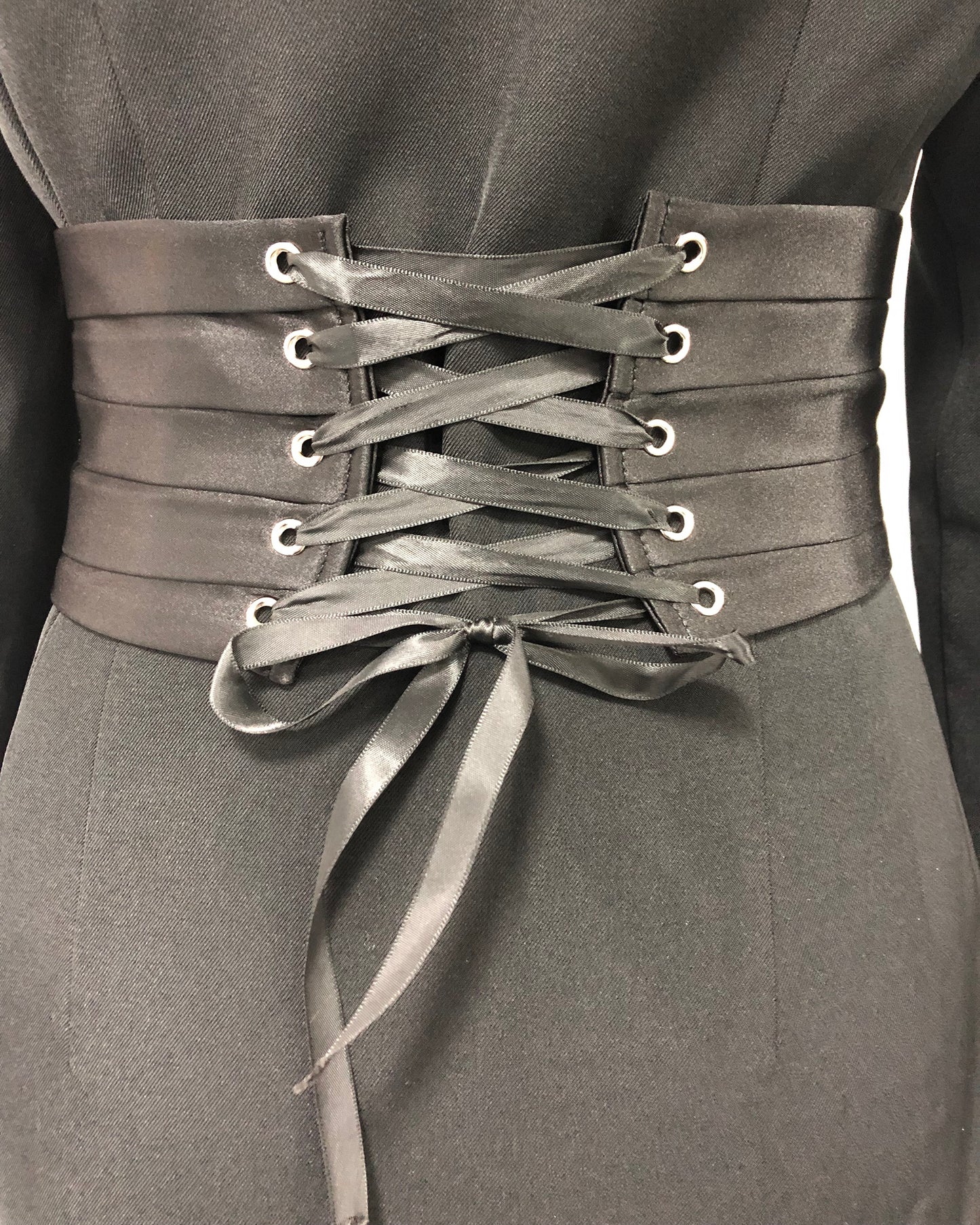 Black Off-Shoulder Blazer Mermaid Maxi Dress