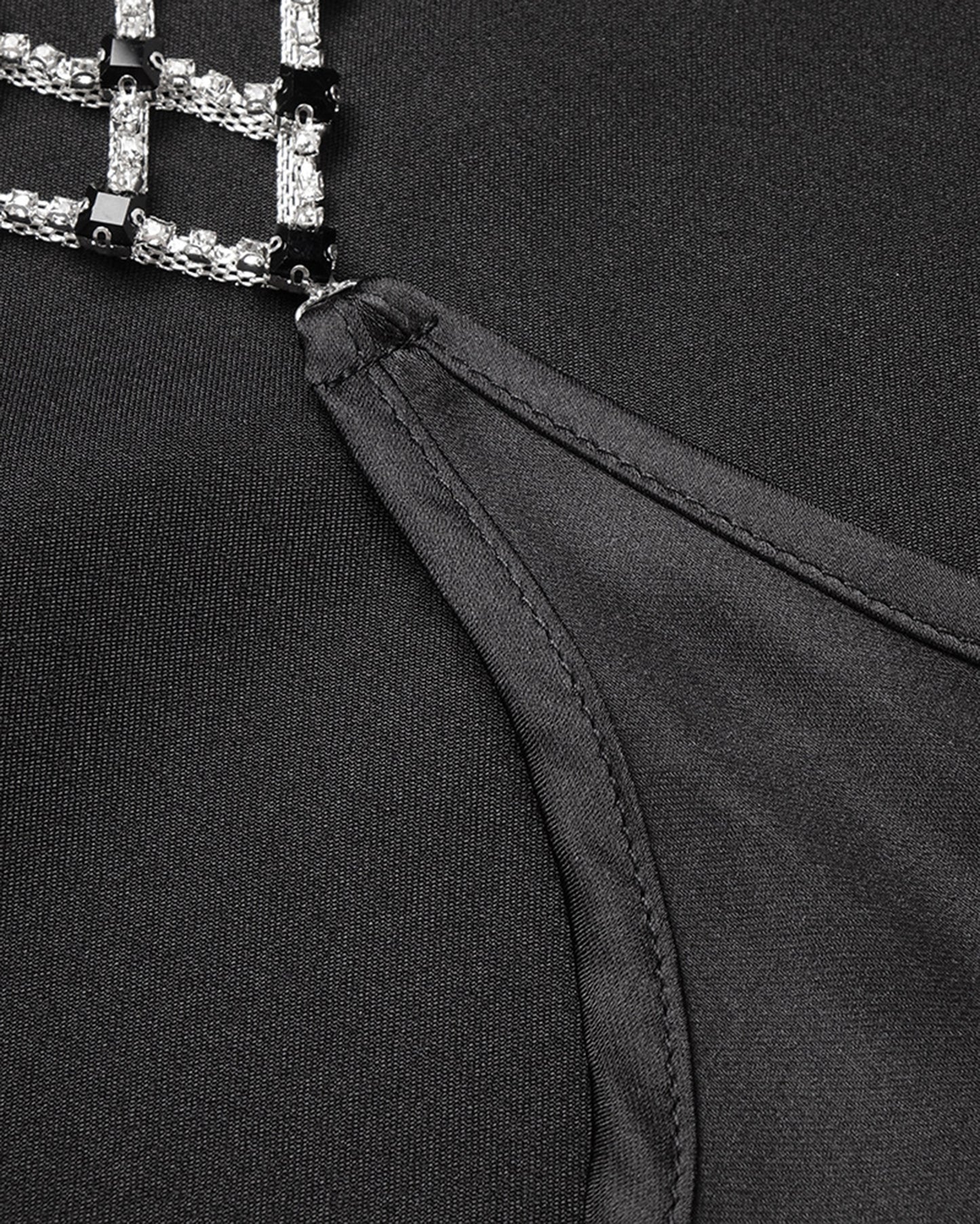 Black Satin Off Shoulder Mermaid Maxi Dress