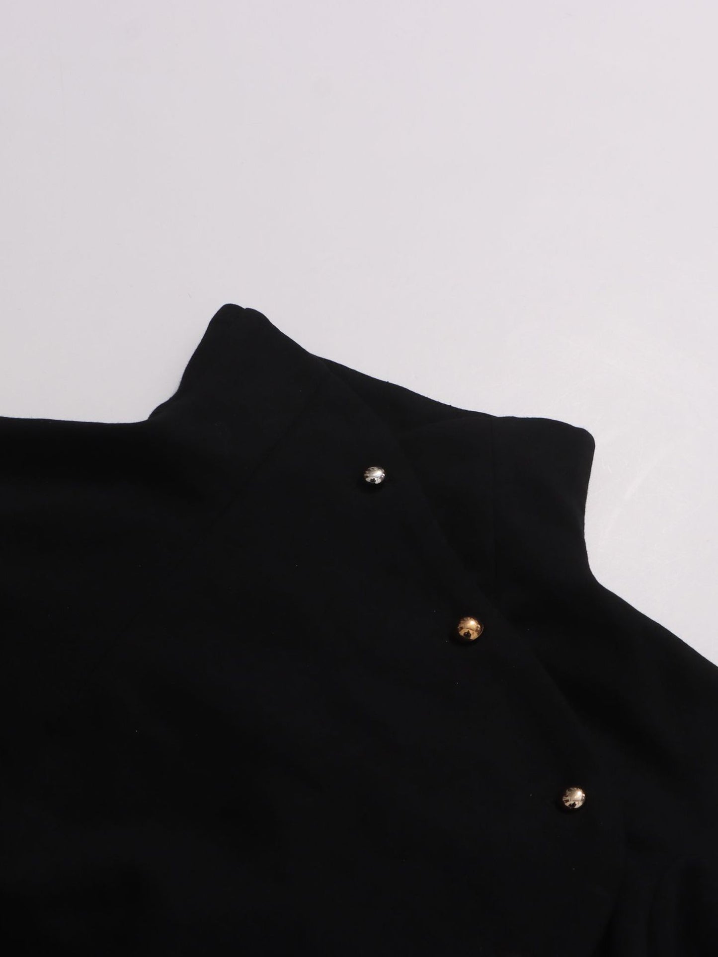 Black Studded Crop Top & Maxi Skirt Two-Piece Set