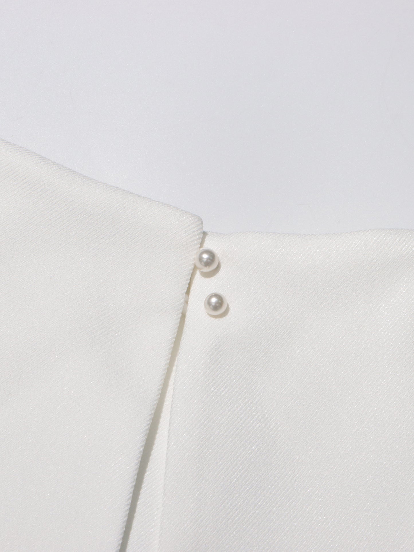 Black & White Puff Sleeve Asymmetric Midi Dress