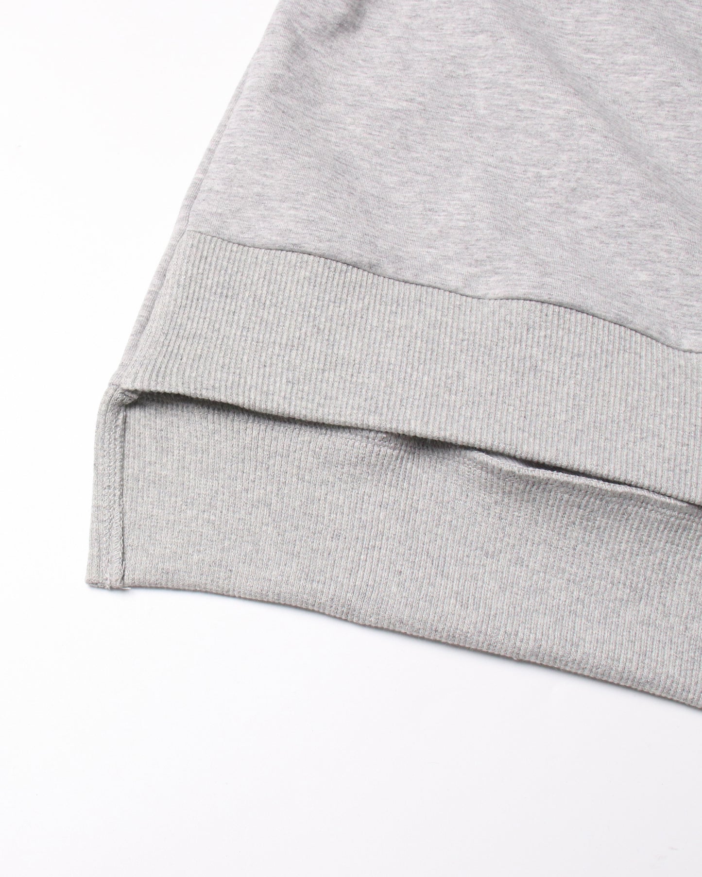 Gray Oversized Balloon-Sleeve Crewneck Sweatshirt