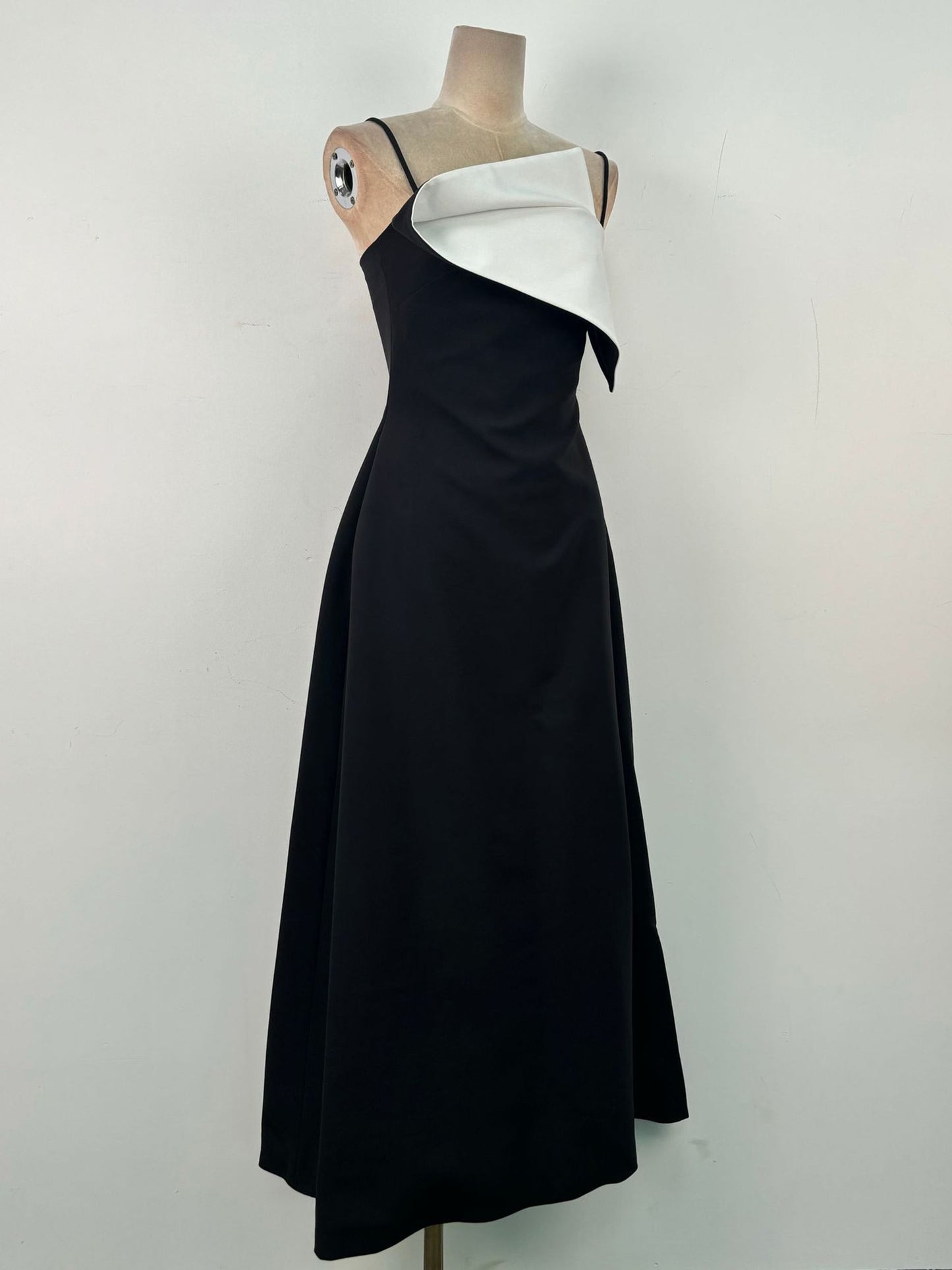 Hit Color Off Shoulder Long Dress