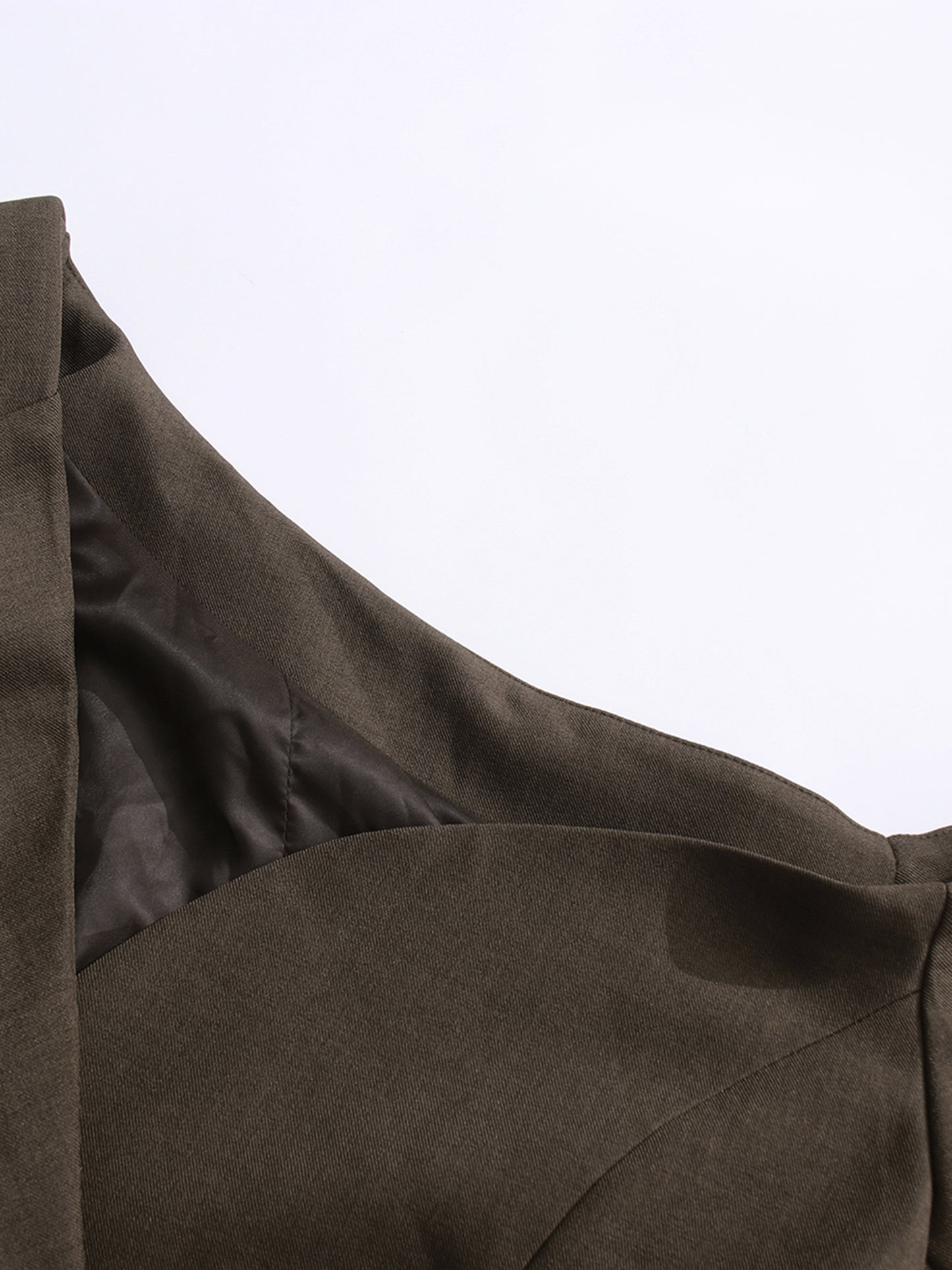 Chic Coffee - Colored Tailored Blazer