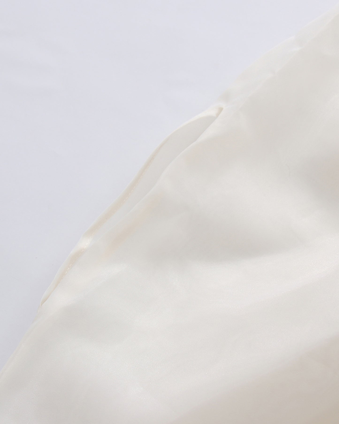 Apricot Bowknot Stand Collar Loose Blouse