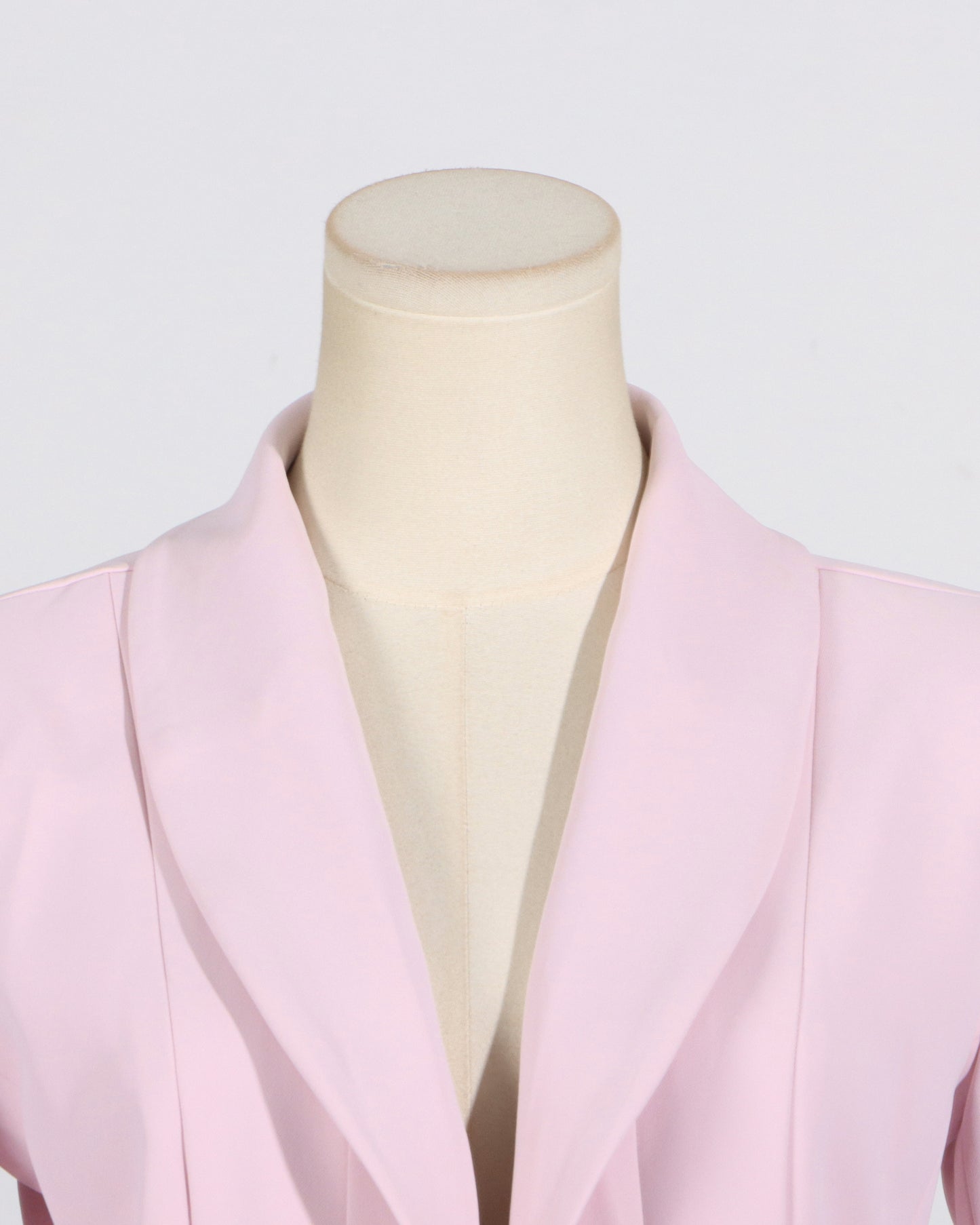 Pink Blazer with 3D Rose Accents