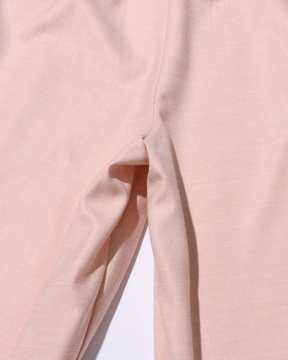 Pink High-Waist Wide-Leg Trousers