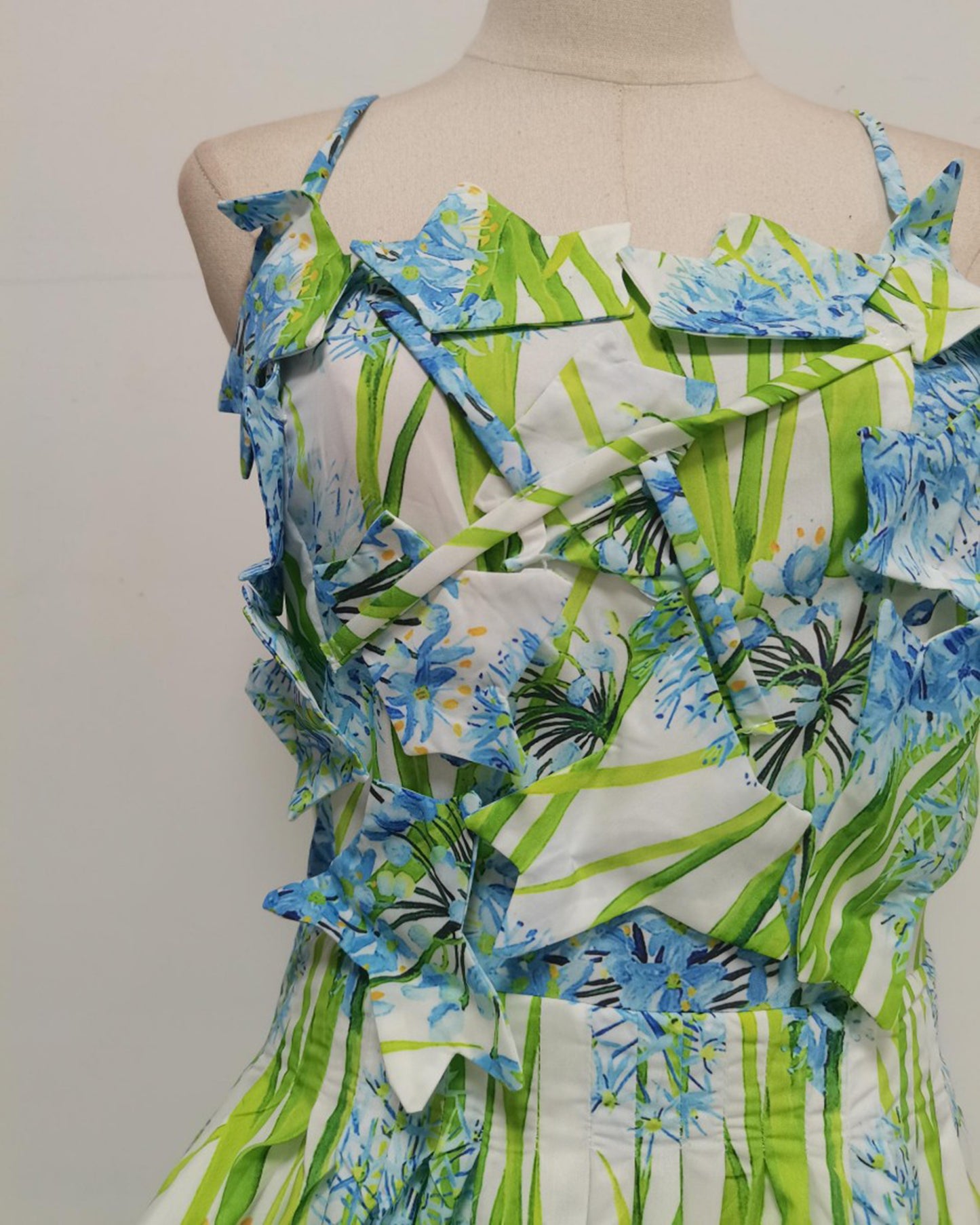 Print Strap Tunic Elegant Maxi Dress