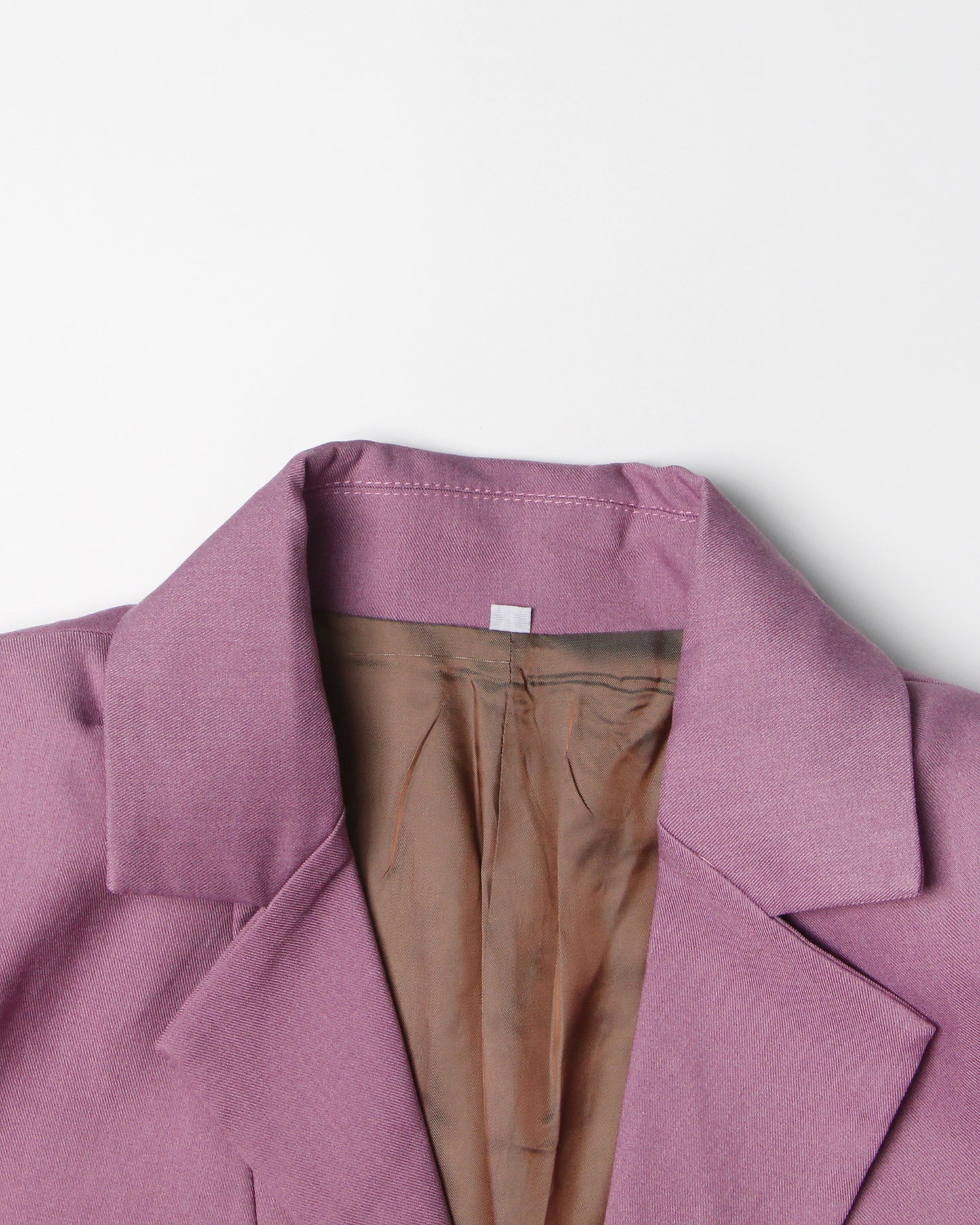 Purple Cutout Blazer with Tie-Waist