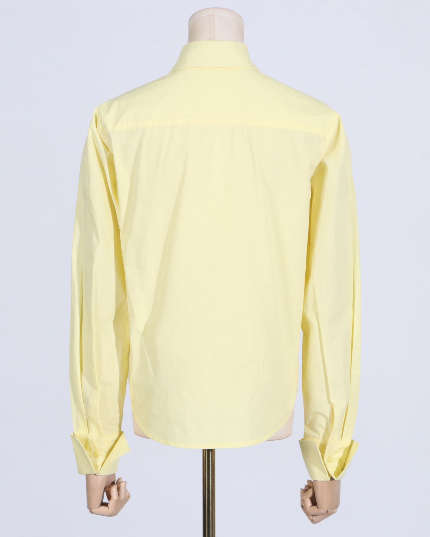 Yellow Rose Applique Button-Down Shirt