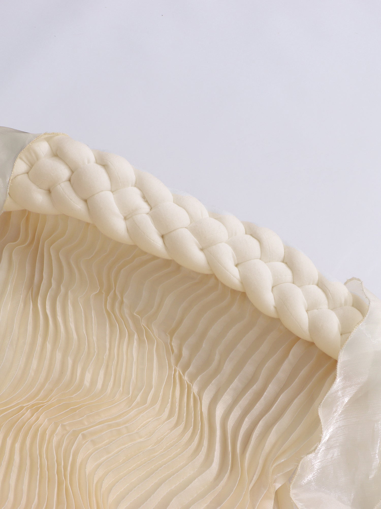 Apricot Strapless Pleated Maxi Dress - SISPELL