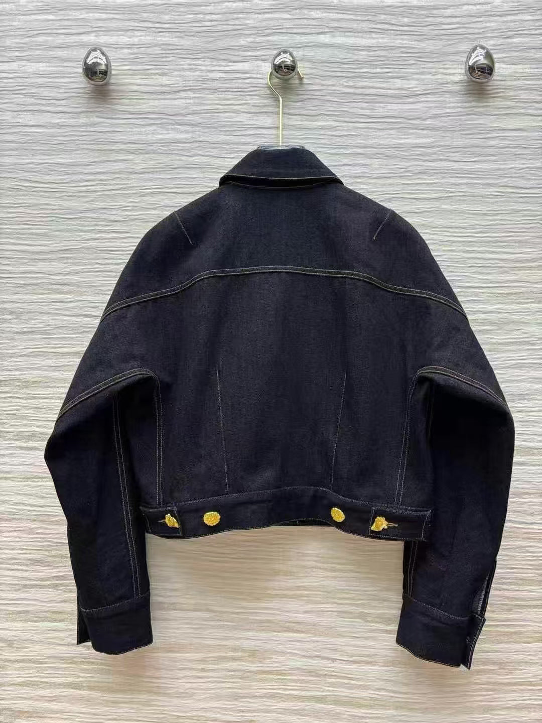Patchwork Casual Denim Two-Piece Set