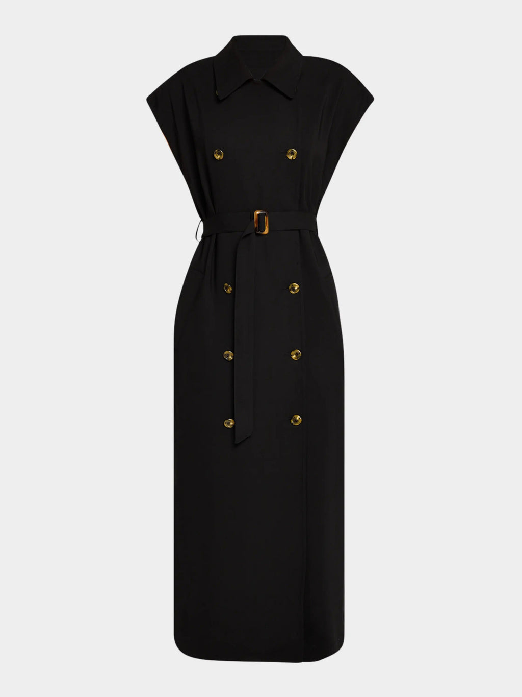Elegant Solid Sleeveless Jacket
