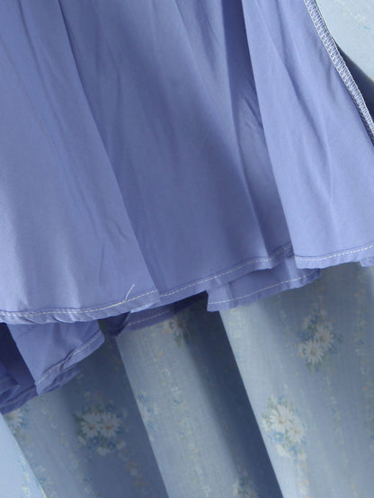 Elegant Strap Pleated Midi Dress