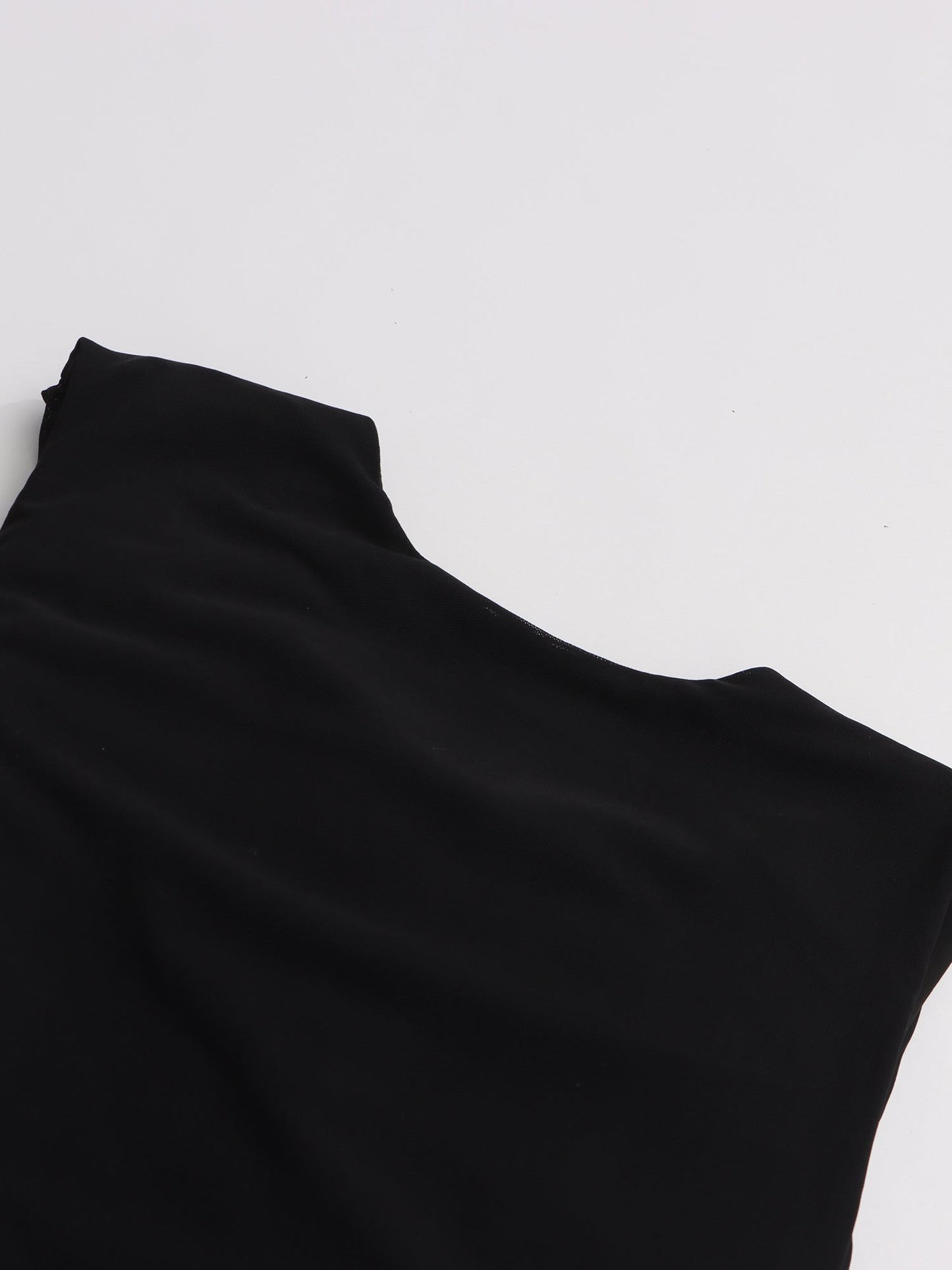 Black Sleeveless Knotted Ruched Maxi Dress - SISPELL