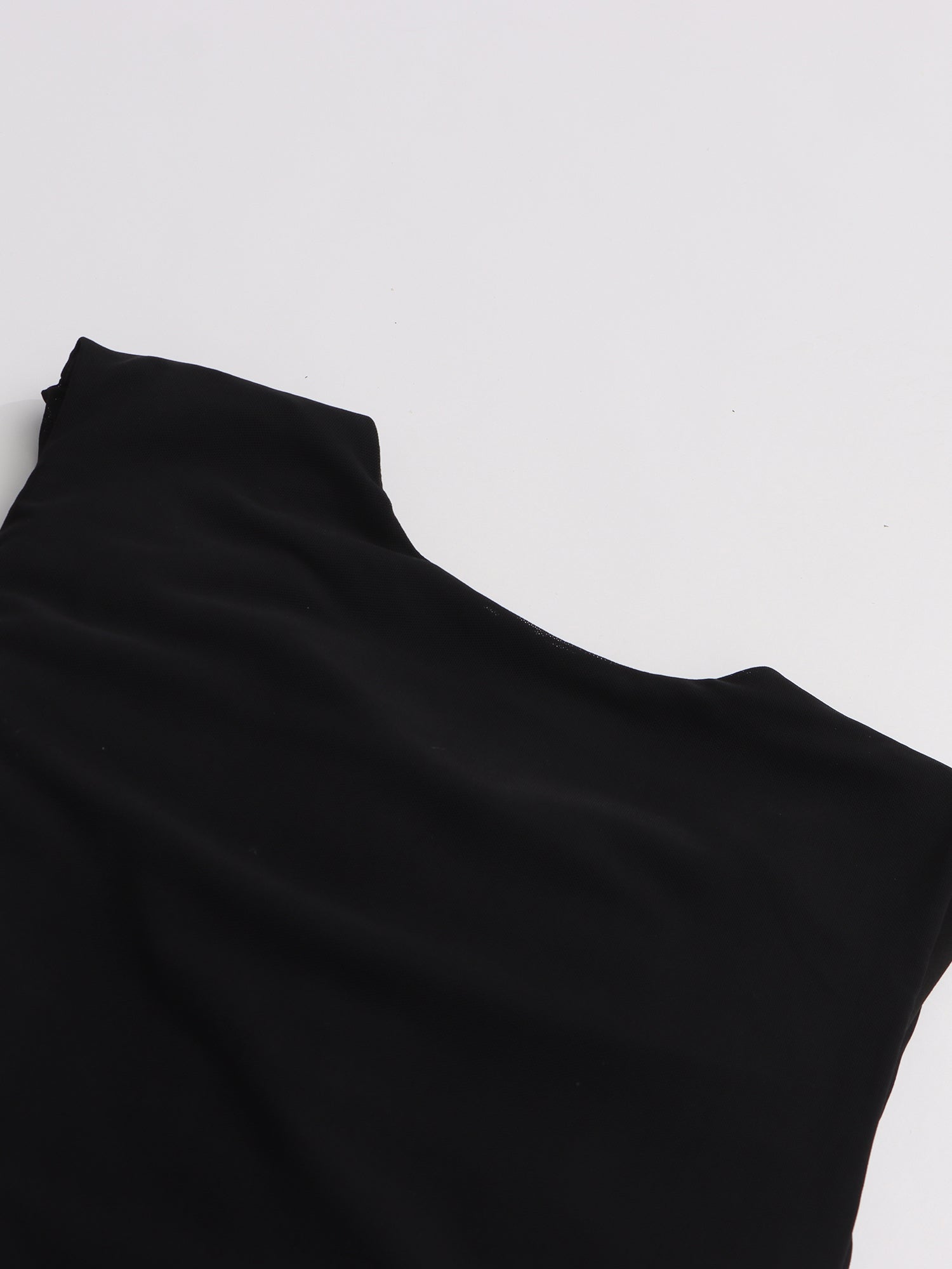 Black Sleeveless Knotted Ruched Maxi Dress - SISPELL