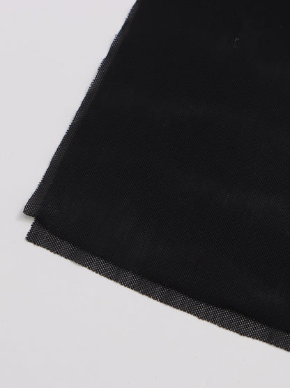 Black Sleeveless Knotted Ruched Maxi Dress - SISPELL