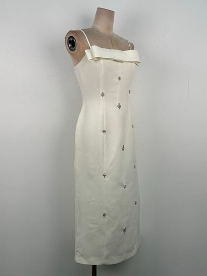 Solid Off Shoulder Long Dress
