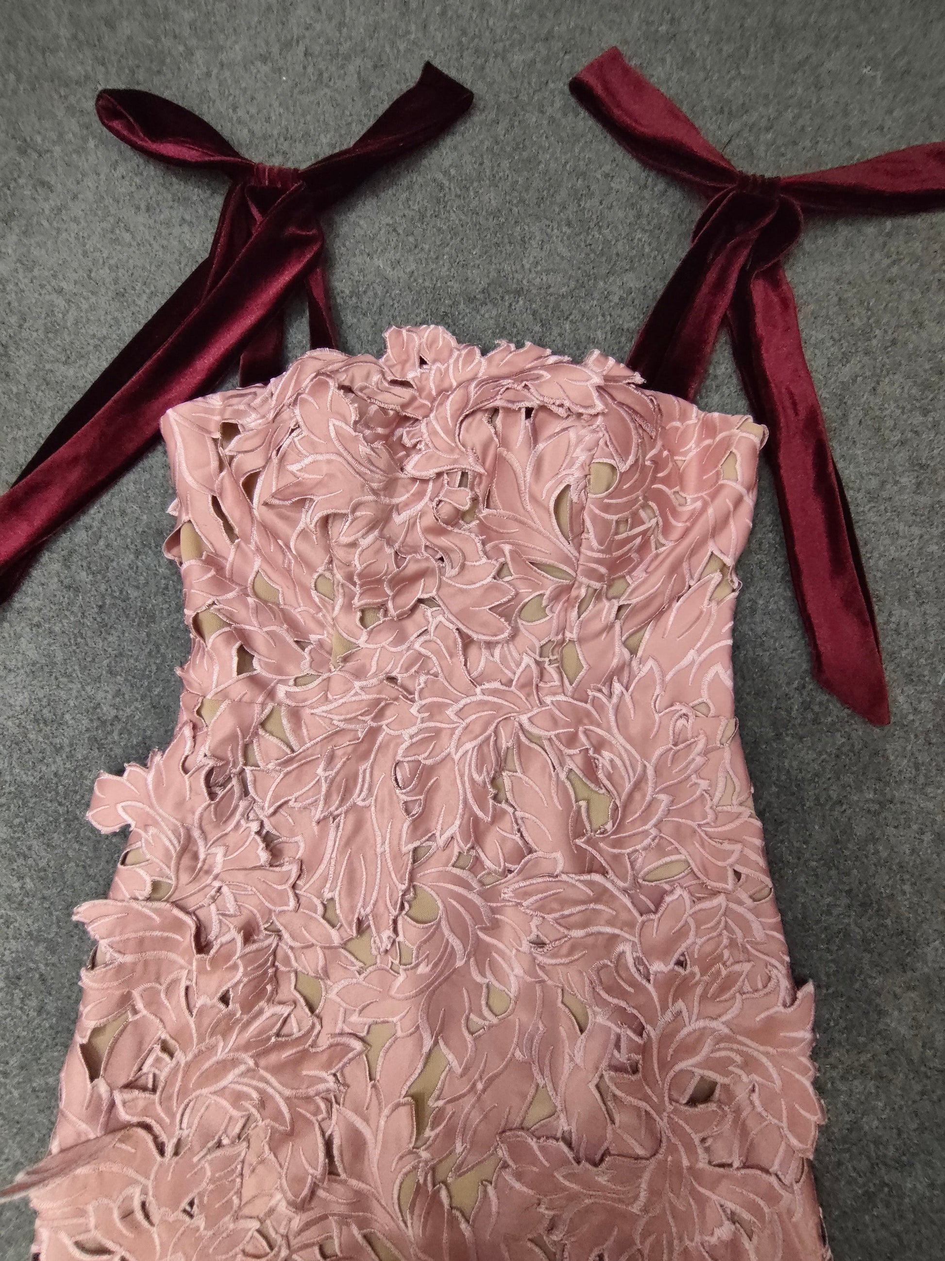 Chic Hollow Out Patchwork Short Dress - SISPELL