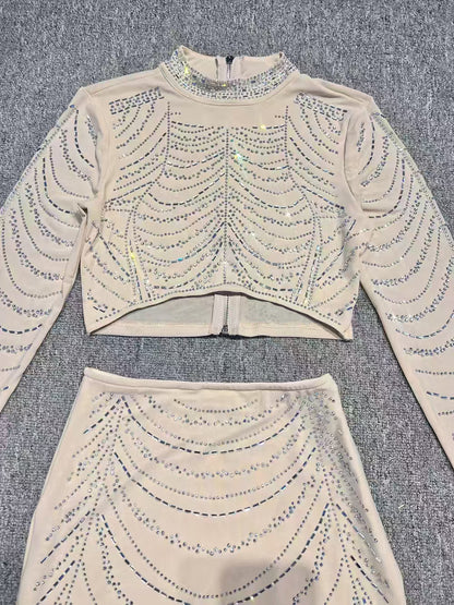 Patchwork Diamonds Two Piece Set