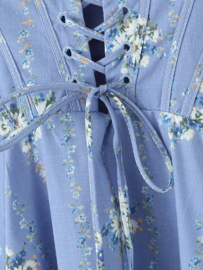 Elegant Strap Pleated Midi Dress - SISPELL