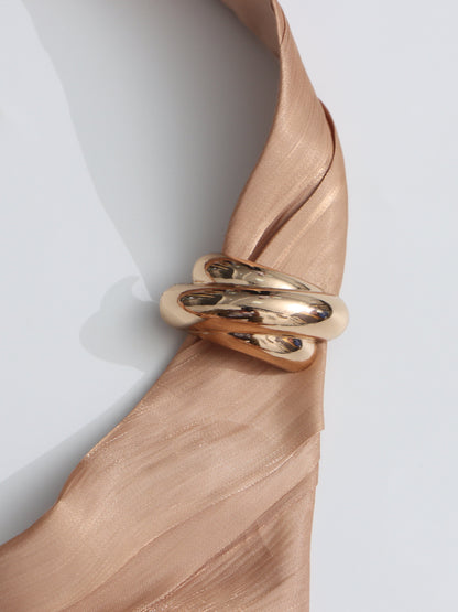 Elegant V - neck Sleeveless Long Dress - SISPELL