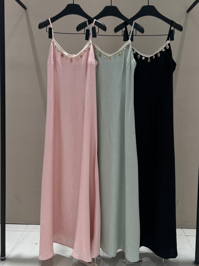 Elegant Patchwork Solid Long Dress