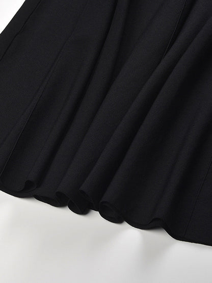 Knit Hit Color Short Dress