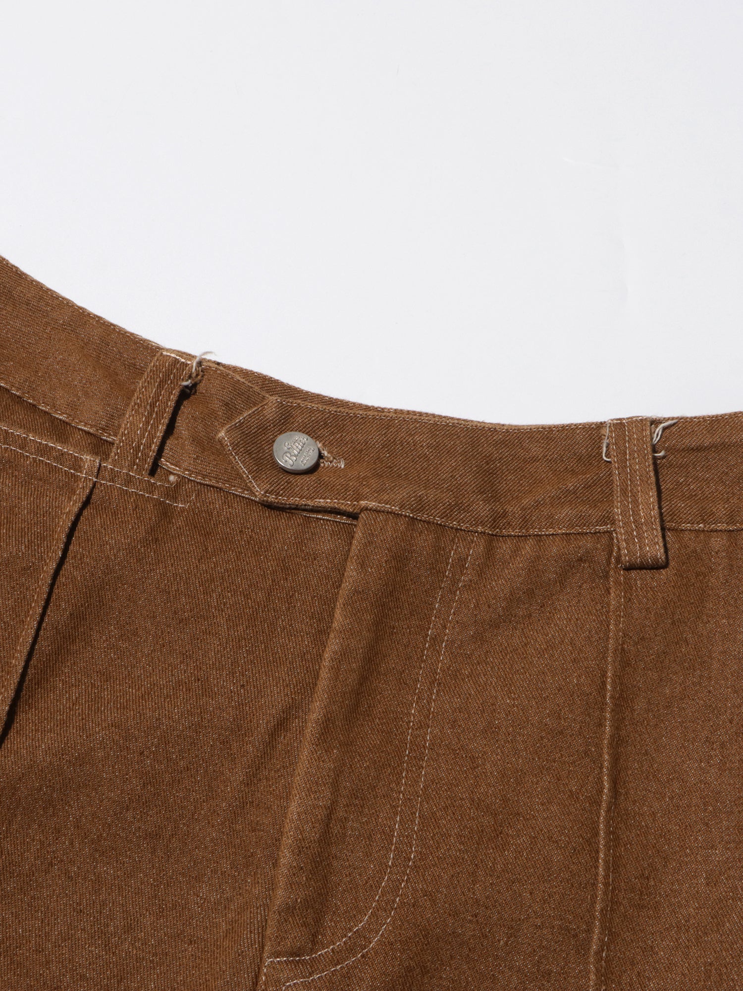 Khaki Cropped Jacket & Wide - Leg Pants Set - SISPELL