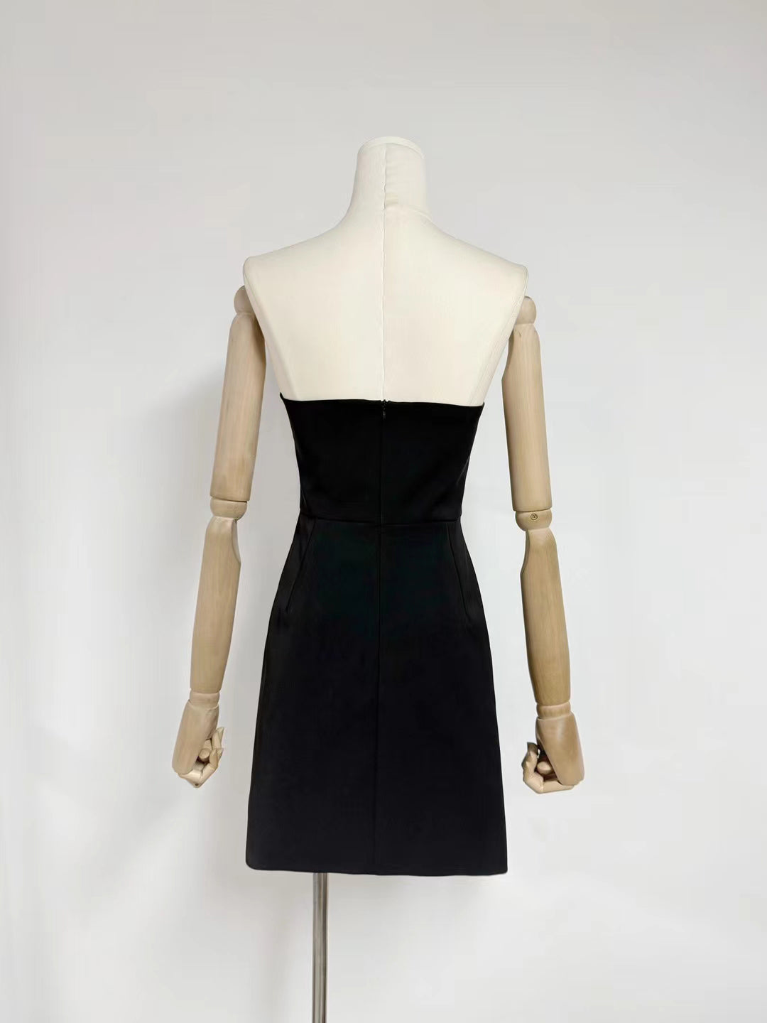 Off Shoulder Patchwork Short Dress