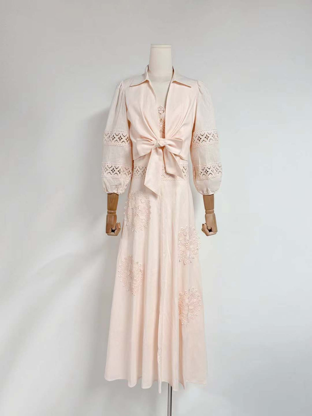Temperament Patchwork Two Piece Set