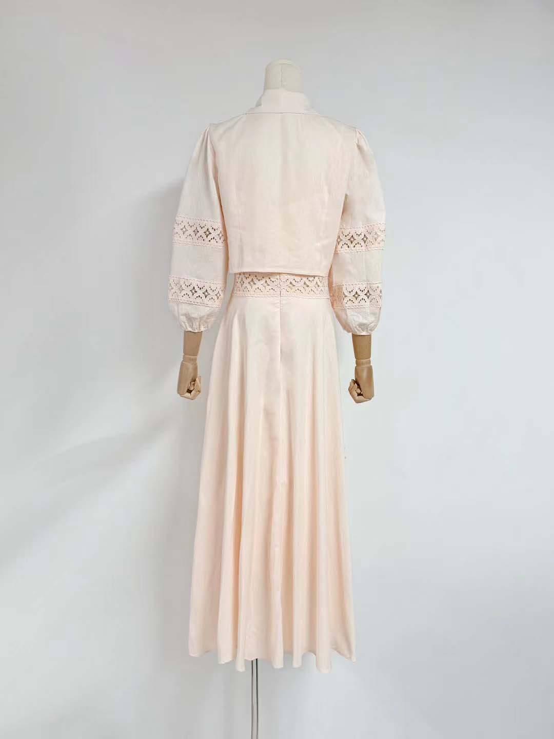 Temperament Patchwork Two Piece Set