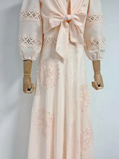 Temperament Patchwork Two Piece Set