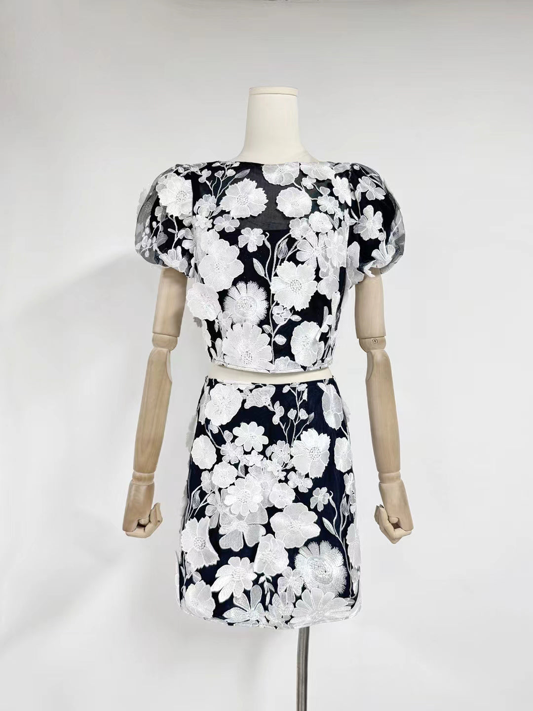 Patchwork Flower Two Piece Set
