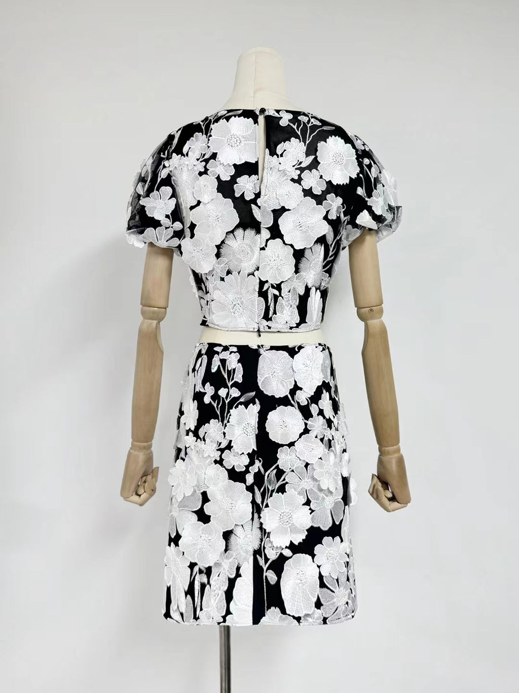 Patchwork Flower Two Piece Set