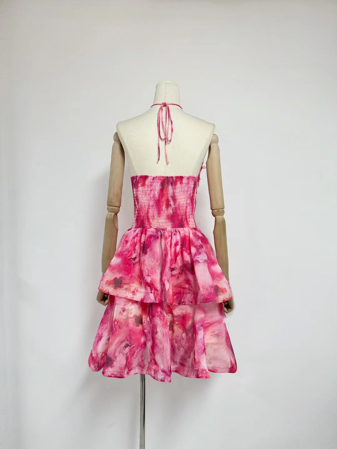 Off Shoulder Ruffles Short Dress