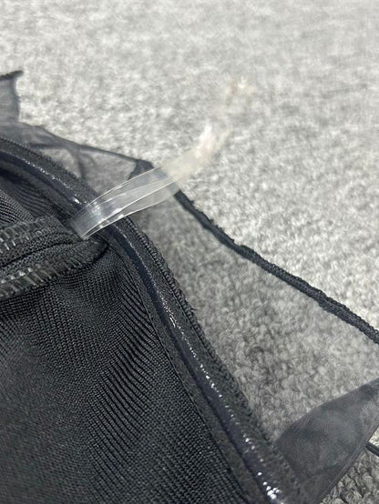 Off Shoulder Mesh Long Dress - SISPELL