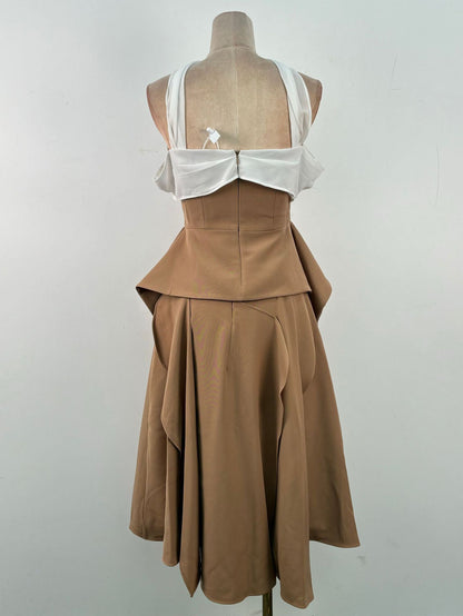 Off Shoulder Mesh Two Piece Set - SISPELL