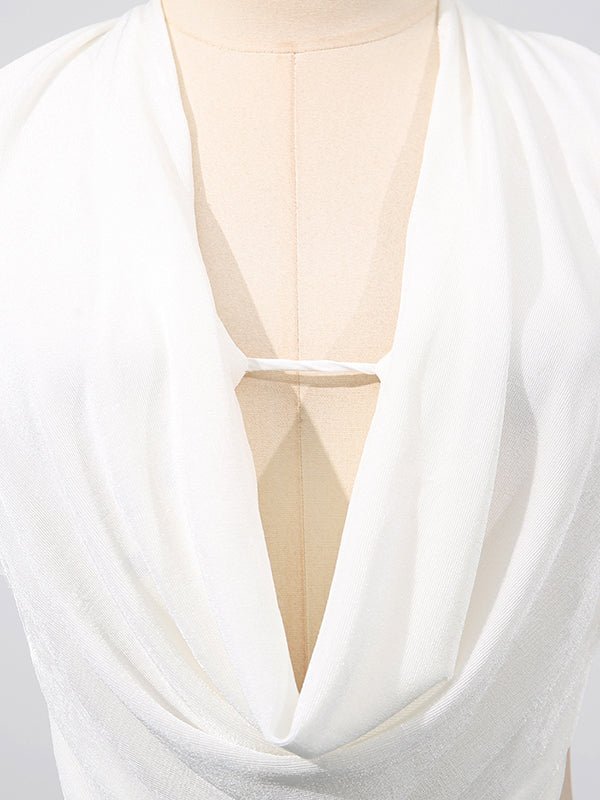 Sexy Off Shoulder Backless Long Dress - SISPELL