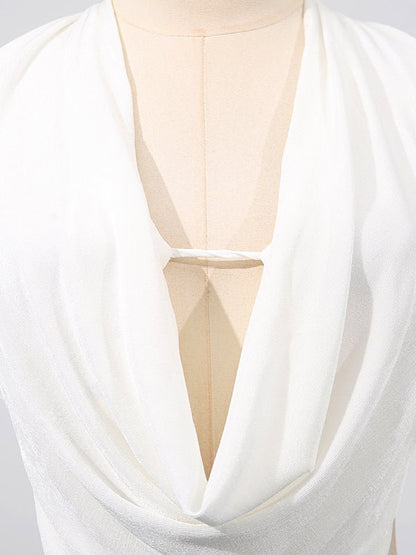 Sexy Off Shoulder Backless Long Dress - SISPELL