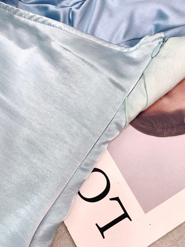 V - neck Sleeveless Elegant Long Dress - SISPELL